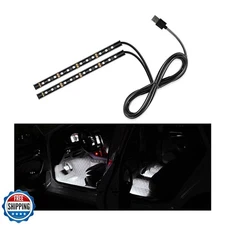 Yourkar Car LED Strip Light, 24 LED Auto Interior Under Dash Atmosphere Light