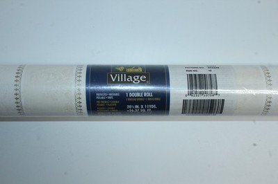 Village Wallpaper Double Roll 20.5 in x 11 yards PrePasted Vinyl Pattern #592249