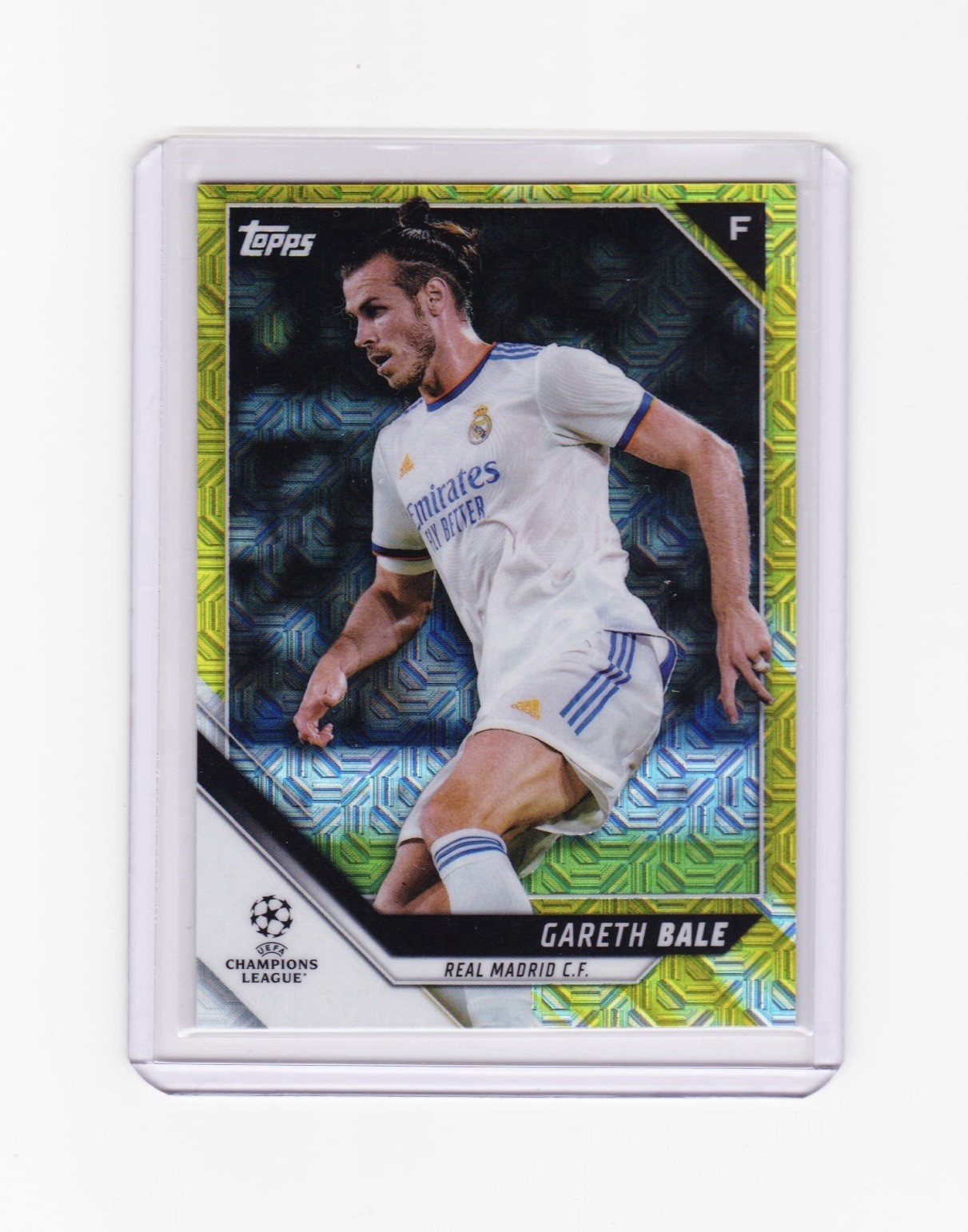 Topps Cromo 22/23 UCC Japón Gareth Bale Real Madrid Refractor Oro/150