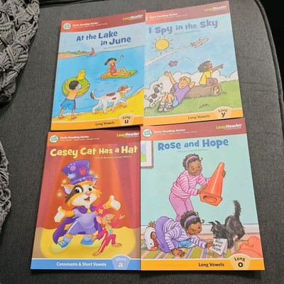 Leap Frog LeapReader frühe Leseserie interaktives Lesesystem Bücher x 4