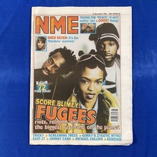 NME 16 November 1996 SCORE BLIMEY! FUGEES 