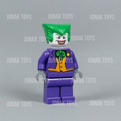 LEGO Batman 1 2006 Joker Custom Minifigure *GENUINE HAIR* Bat005 (7782/7888)