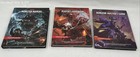 Reseller's 3-Item Dungeons & Dragons 5E Manual Lot-DM Guide, Player's, Monsters