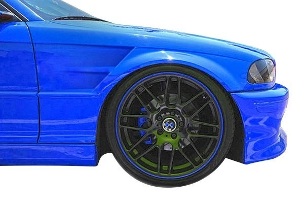 For BMW 325Ci 01-03 Duraflex Executive Style Fiberglass Front Fenders Unpainted Foto 2 de 4