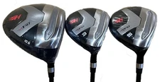 Mens Standard Taylor Fit Heater F47 graphite Regular 10.5 driver 3,5 wood set