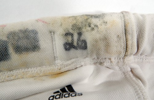 Indiana Hoosiers #26 Game Used White Pants L DP57210 - Picture 9 of 10