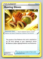Hunting Gloves 142/172 SWSH09: Brilliant Stars Pokemon Card - NM