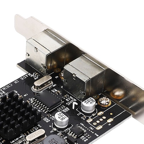 PCIe To PS/2 Adapter Card MCS9990CV Chip Built In USB2.0 Pin PCIe To 2 Ports SAL - Afbeelding 3 van 23