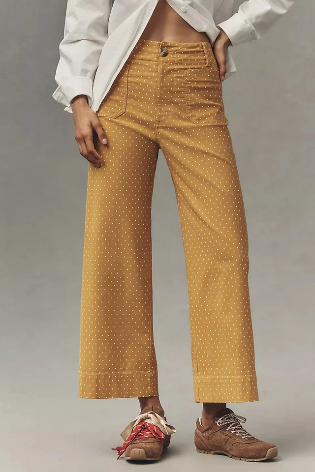 Anthropologie - Pantalones cortos de pierna ancha The Colette Magic Fabric de Maeve Foto 2 de 4