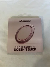 Ohsnap! Magnetic Phone Grip - “Pick Me” Pink - New In Box - Snap Grip 5