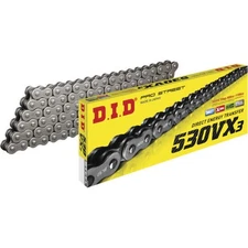 D.I.D. 530 VX3  - Chain - Natural - 108 Links M530VX3X108ZB