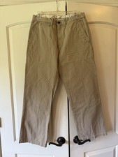 Eddie Bauer Mens Chino/Khaki Pants Button Clo...