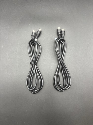 2-Pack Waterproof LED Wheel Light & Underglow Extension Cables for Cars Trucks