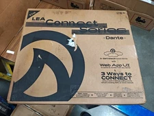 LEA Professional CONNECT  704D, dante inputs, 4-Channel Amplifier,  700W per Ch