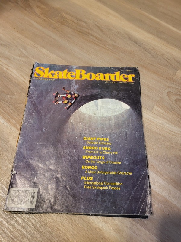 SKATEBOARDER MAGAZINE May 1979 Doug Schneider Chris Strople Shogo Kubo 5/79