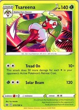Tsareena 015/198 Rare Chilling Reign Pokemon Near Mint BGC2
