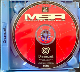 Metropolis Street Racer, Dreamcast, MSR Euro UK Market, completo, good condition