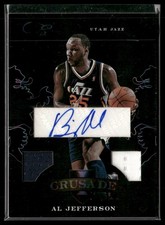 2010-11 Panini Elite Black Box #25 Al Jefferson Crusade #/25
