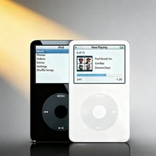   NEW Apple iPod Classic   5th Generation 30GB 60GB 80GB Black White  SEALED