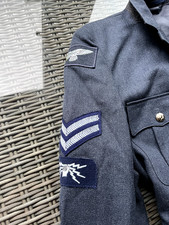 RAF BLUE NUMBER 1 DRESS JACKET DIFFERENT SIZES AND ASSORTED BADGES STRIPES