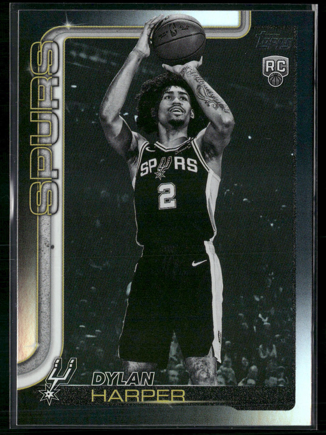 2025-26 Topps #202 Dylan Harper Blackout