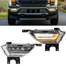 Led Fog Lights Drl Turn Signal Lamps Set For Ford F150 F-150 Xl 2021 2022 2023 Led Fog Lights Drl Turn Signal Lamps Set For Ford F150 F-150 Xl 2021 2022 2023