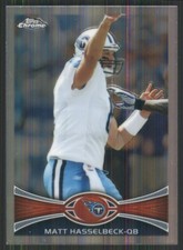 2012 Topps Chrome #46 Matt Hasselbeck Tennessee Titans 2969
