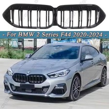 Gloss Black Front Duel Grille Upgrade Kit Set for BMW 2 Series F44 2020–2024 NEW