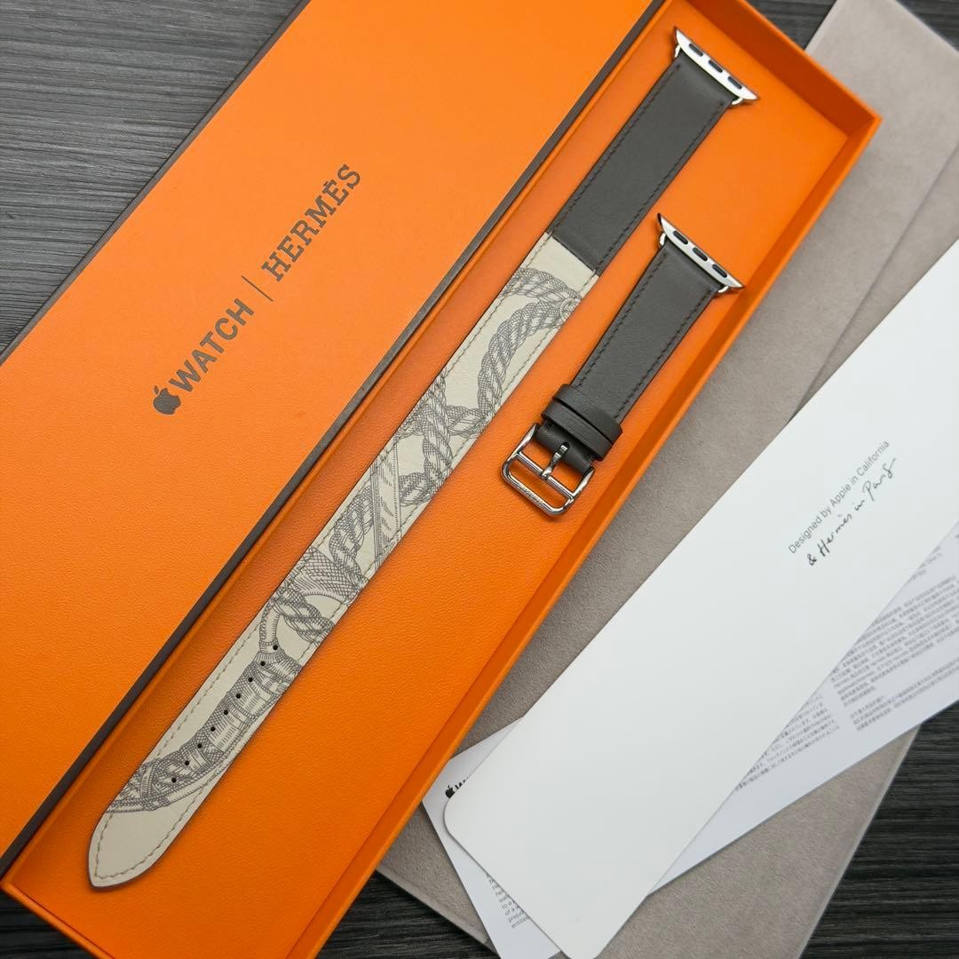 Apple Watch Hermes Ethane Rope Pattern Double Unu… - image 8