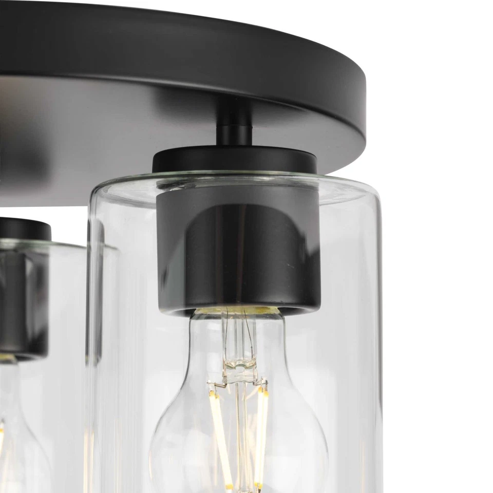 Progress Lighting P350237 Cofield 3 Light 12"W Flush Mount - Brass - Image 4 of 4