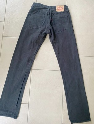Schwarze Levis 501 Jeans W29 L34