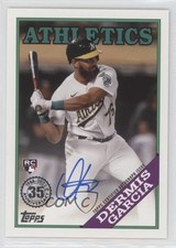 2023 Topps Series 1 1988 Topps Baseball Auto Dermis Garcia #88BA-DG Auto 11ym