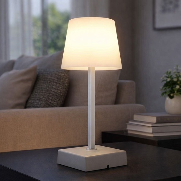 Tischlampe Tischleuchte Esszimmerlampe Usb Akku Tageslicht Cct Touchdimmer Led-image