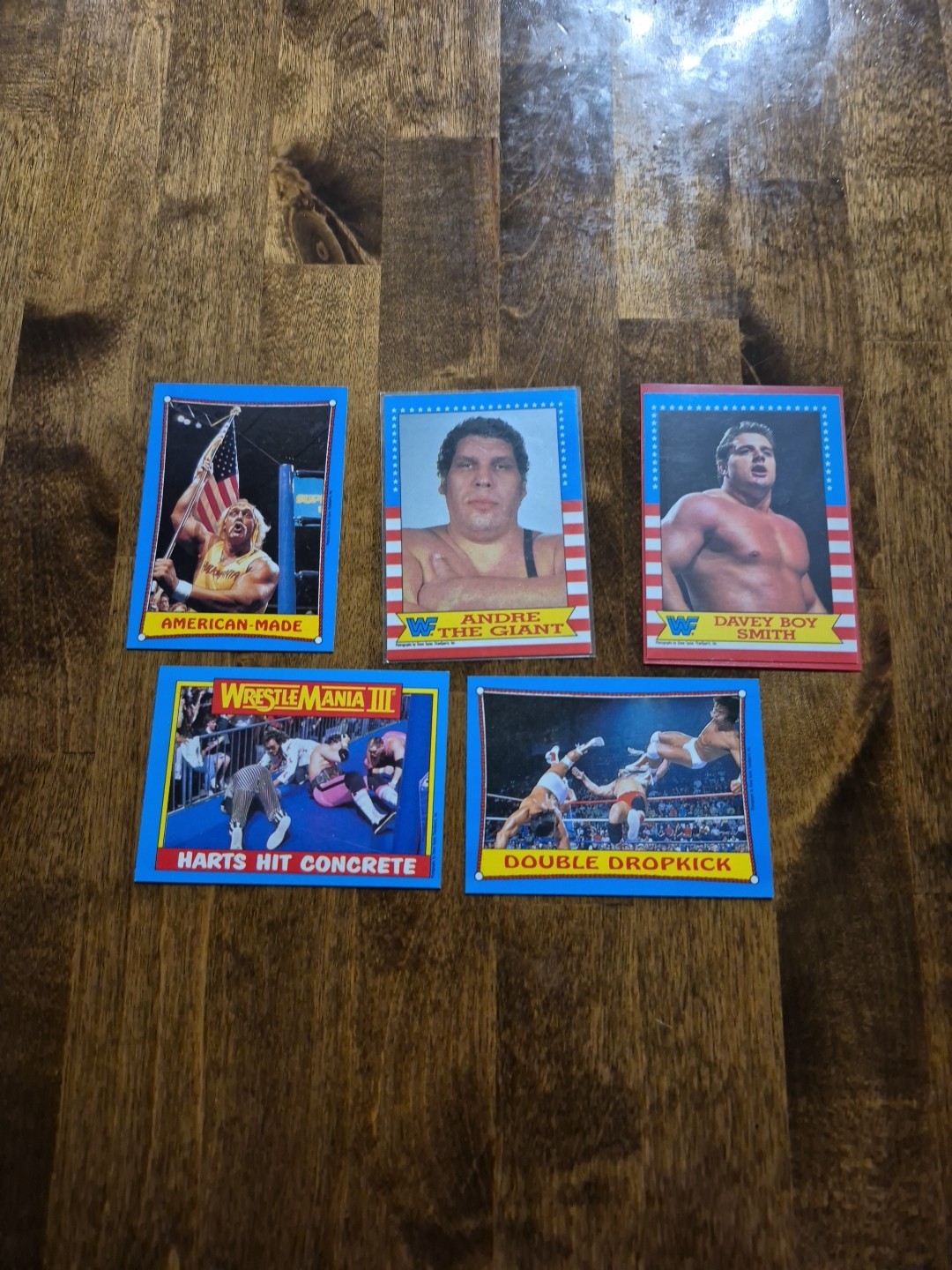 Old WWF Card Lot-Hogan, Andre, Davey Boy