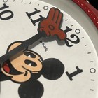Vintage Disney Mickey Mouse Red Alarm Clock Made in Germany — photo 7