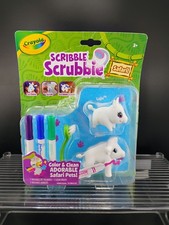 Crayola Scribble Scrubbie Safari Set Lulu Jelani Washable Pet Kit