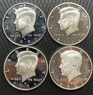Silver Kennedy Proof Half Dollars- Lot of 4 - .99% - (K555)