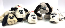 5 Tonka 1986 1987 Pound Puppies Grey Tan White Spotted Dalmation