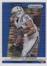 2013 Panini Prizm Wal-Mart Blue Pulsar Prizm Donald Brown #37 0q5
