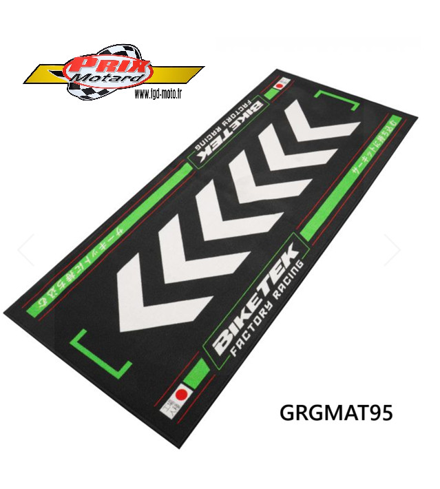 Tapis moto garage Série 7 imperméable contre les fuites d'huile