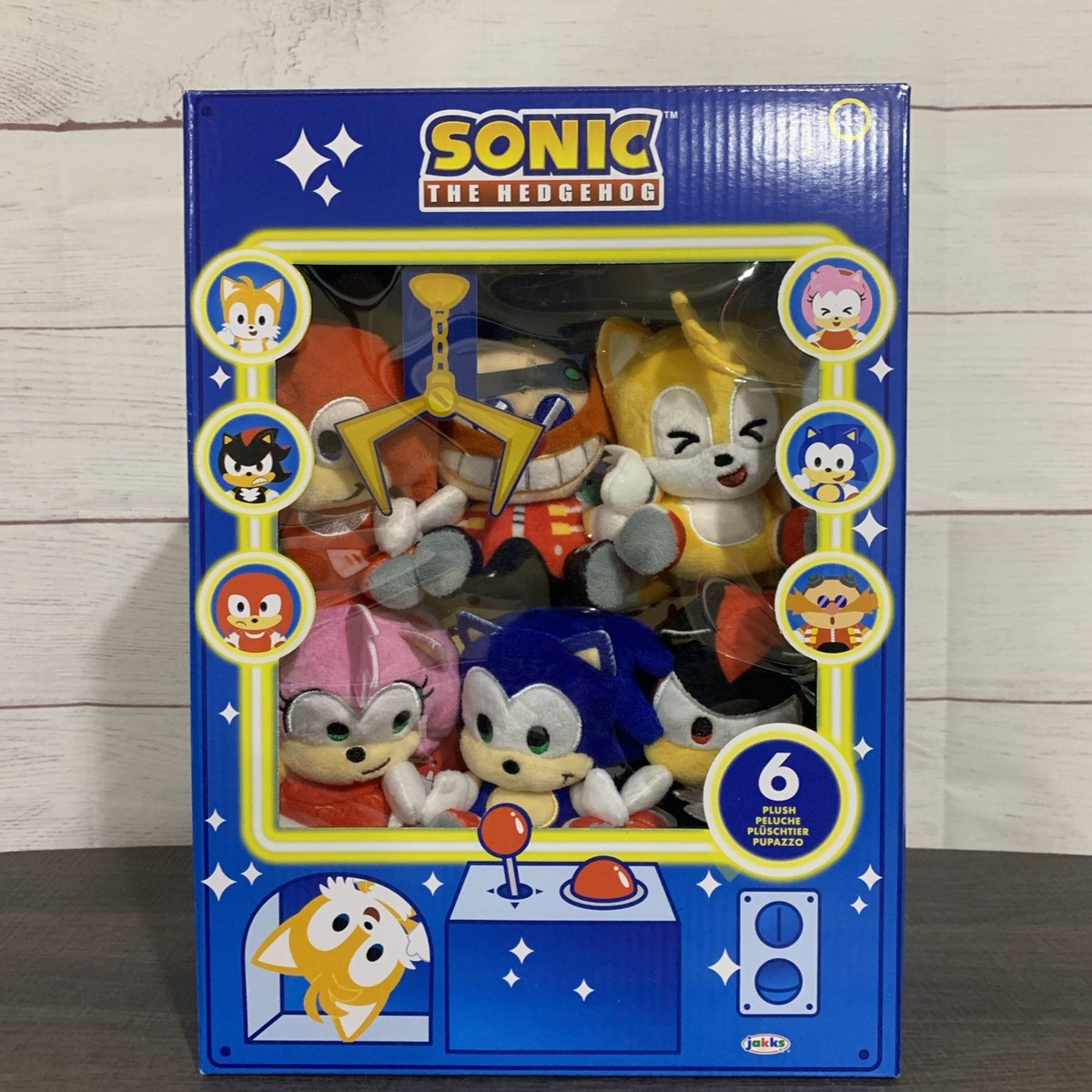 リョク ソニック グッズ 3点 Sonic the Hedgehog 3.5” Mini Plush Crane Game by JAKKS PACIFIC | eBay