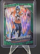2025 Panini Prizm #54 Devaughn Vele Green Flash