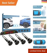 24  Einparkhilfe hinten mit Display zum nachrüsten am Auto, PDC Parksensoren ...