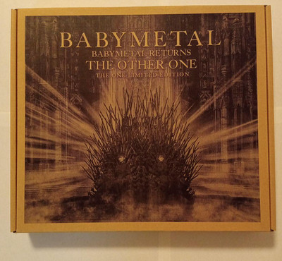 BABYMETAL RETURNS THE OTHER ONE THE ONE Limited Edition Rare Makuhari Messe O56