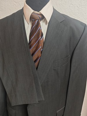 ROY ROBSON elegant business 2tlg.(SAKKO+HOSE) ANZUG Gr.30/ 60-62  ÜBERGRÖSSE TOP