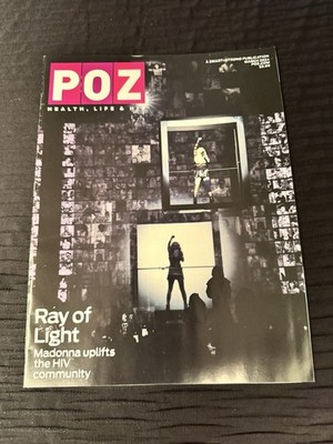 MADONNA Poz Magazine 2024 Celebration Tour Live To Tell HIV AIDS Confessions