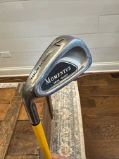 Momentus Tour Model 7 Iron LEFT HAND Swing Trainer Training Aid 40 Oz 34.5” *bow