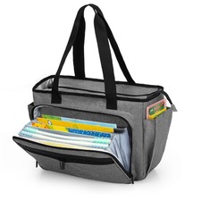 Trunab Teacher Laptop Tote Bag with Expanding File Folder Pocket, Nurse Utili...