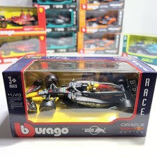 Burago Oracle Red Bull Racing F1 Diecast Car 1:43 Max Verstappen Sergio Perez