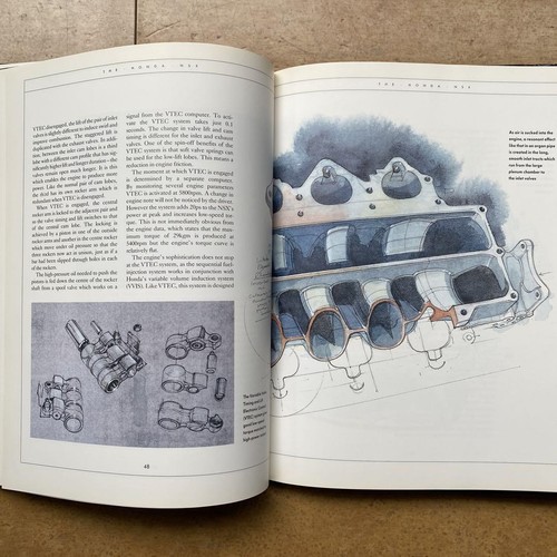 "The NSX Honda Super Sports Car" BBC (foreword by LJK Setright) 1993 Good - Foto 9 di 19